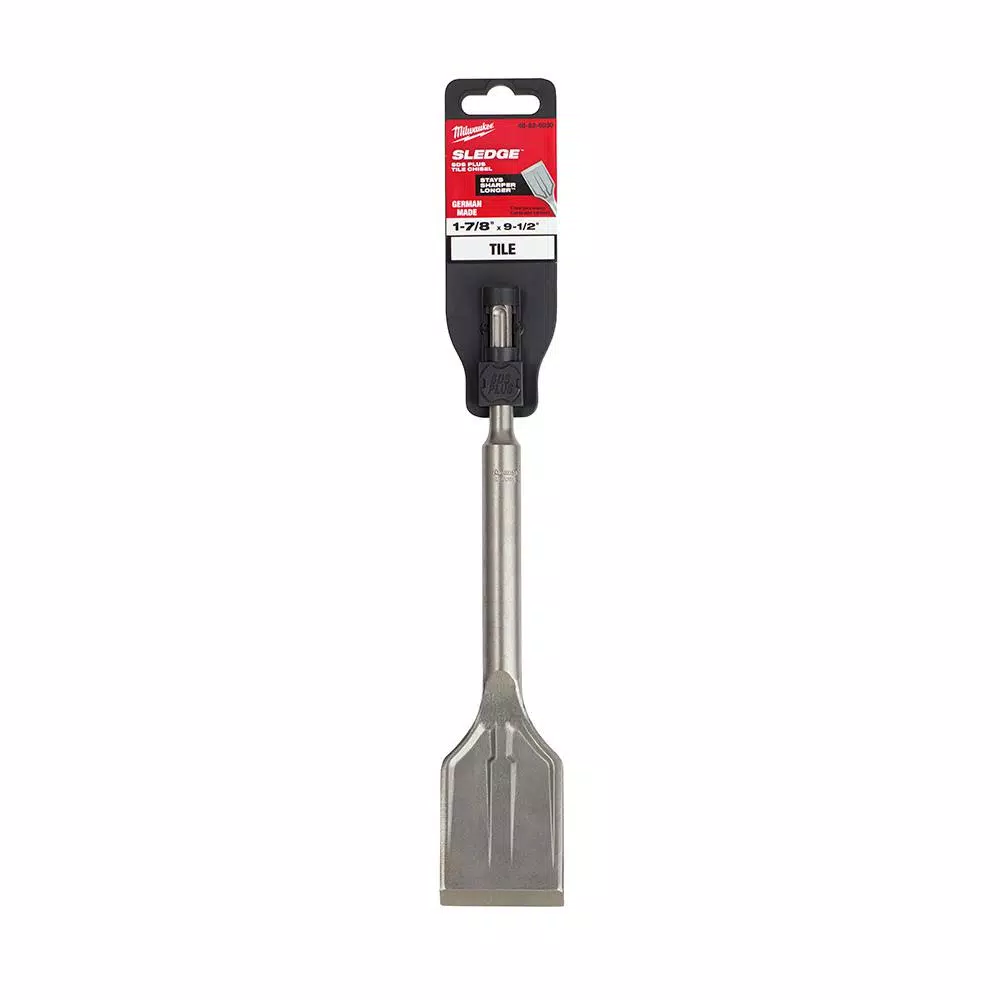 Drill Bits Milwaukee 1-7/8 In. Steel SDS-Plus SLEDGE Steel Tile Chisel