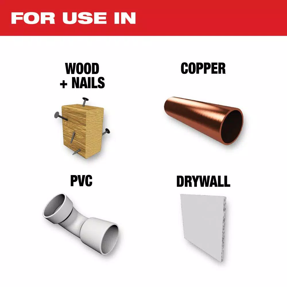 Oscillating Tool Attachments Milwaukee 1-1/4 In. Titanium Bi-Metal Universal Fit Wood And Metal Cutting Oscillating Multi-Tool Blade (1-Pack) - Image 2