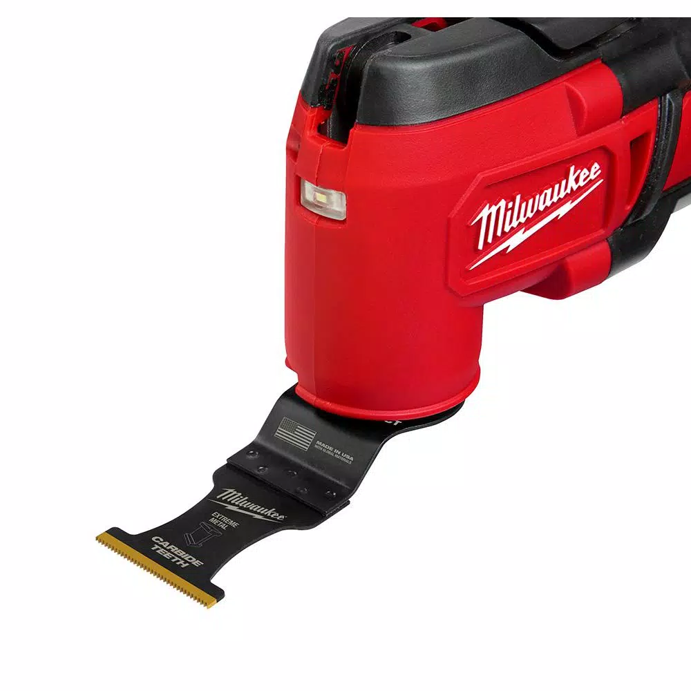 Oscillating Tool Attachments Milwaukee 1-3/8 In. Carbide Universal Fit Extreme Metal Cutting Oscillating Multi-Tool Blade (1-Pack) - Image 7