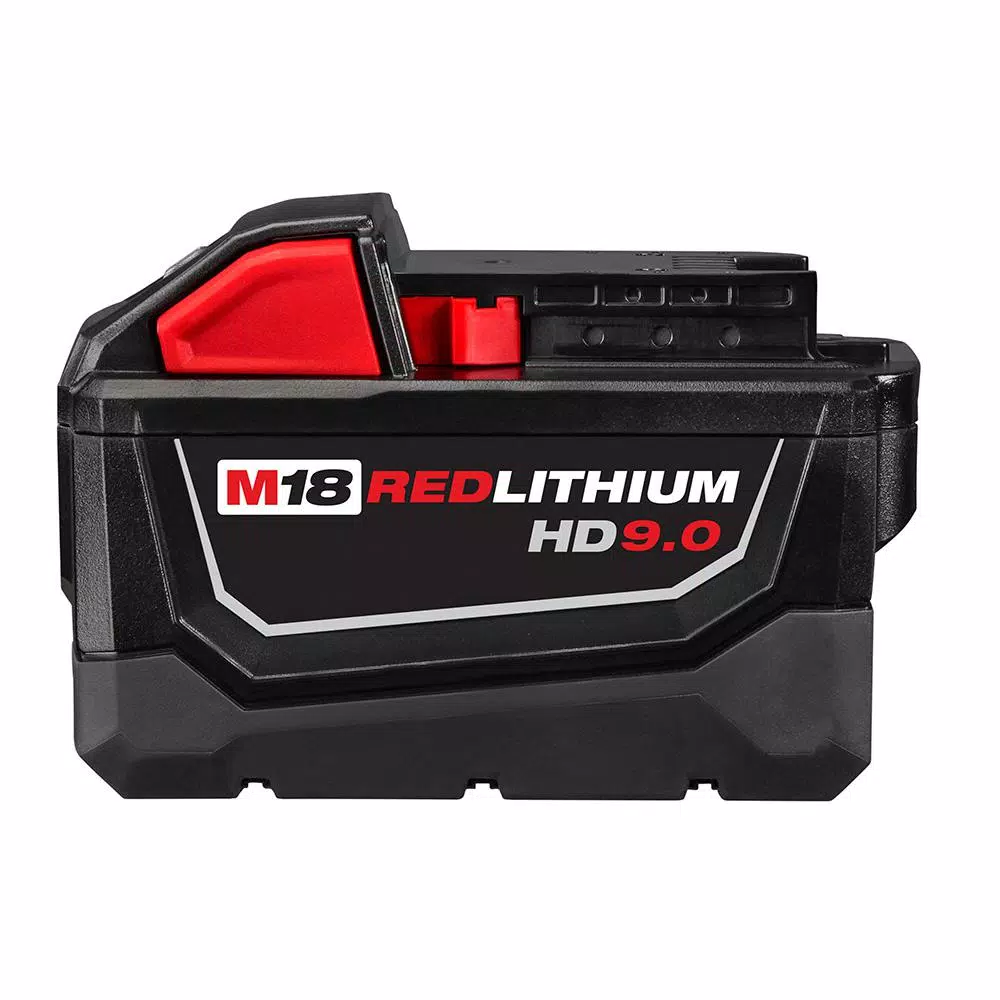 Power Tool Batteries Milwaukee M18 18-Volt Lithium-Ion High Demand Battery Pack 9.0Ah And Charger Starter Kit - Image 2