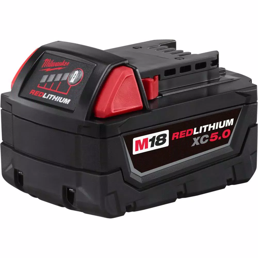 Power Tool Batteries Milwaukee M18 18-Volt Lithium-Ion XC Extended Capacity Battery Pack 5.0Ah (4-Pack) - Image 7