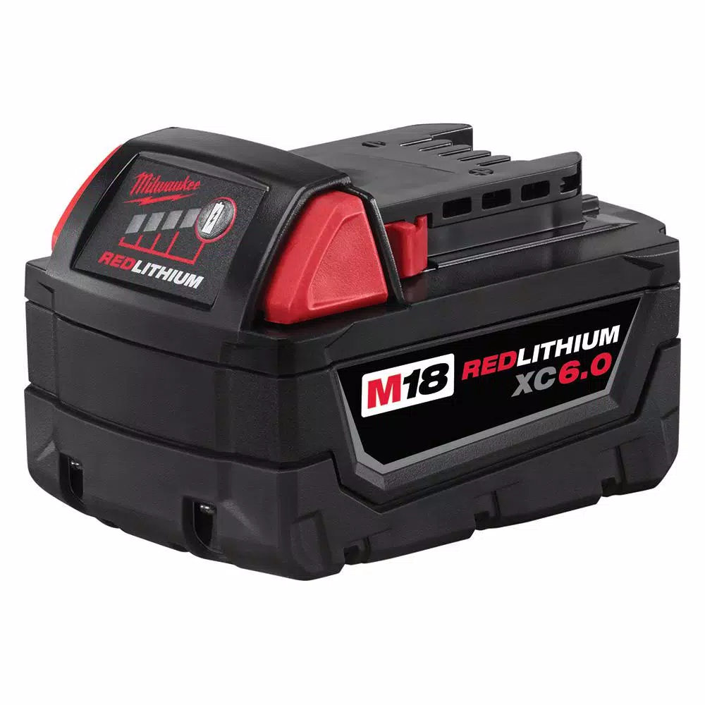 Power Tool Batteries Milwaukee M18 18-Volt Lithium-Ion XC Extended Capacity Battery Pack 6.0Ah (2-Pack) - Image 3