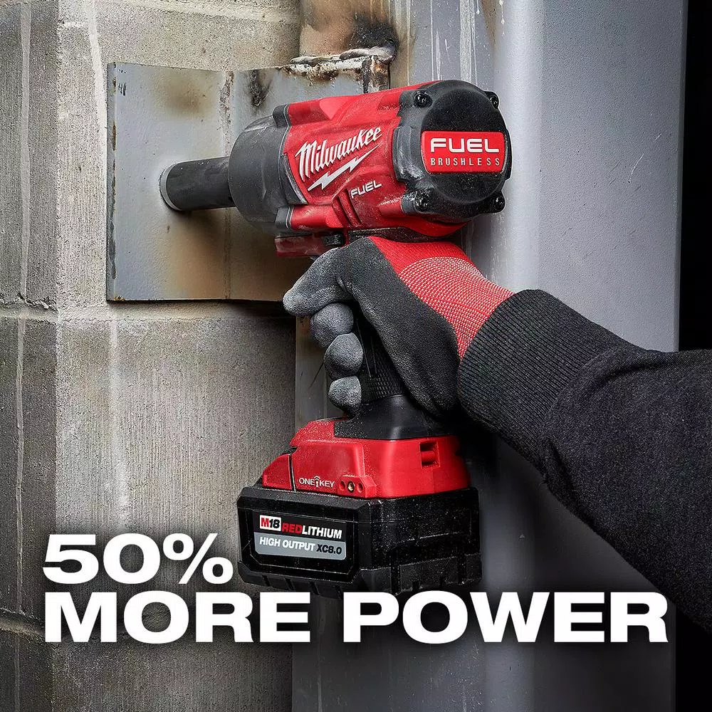 Power Tool Batteries Milwaukee M18 18-Volt Lithium-Ion HIGH OUTPUT XC 8.0 Ah Battery - Image 5