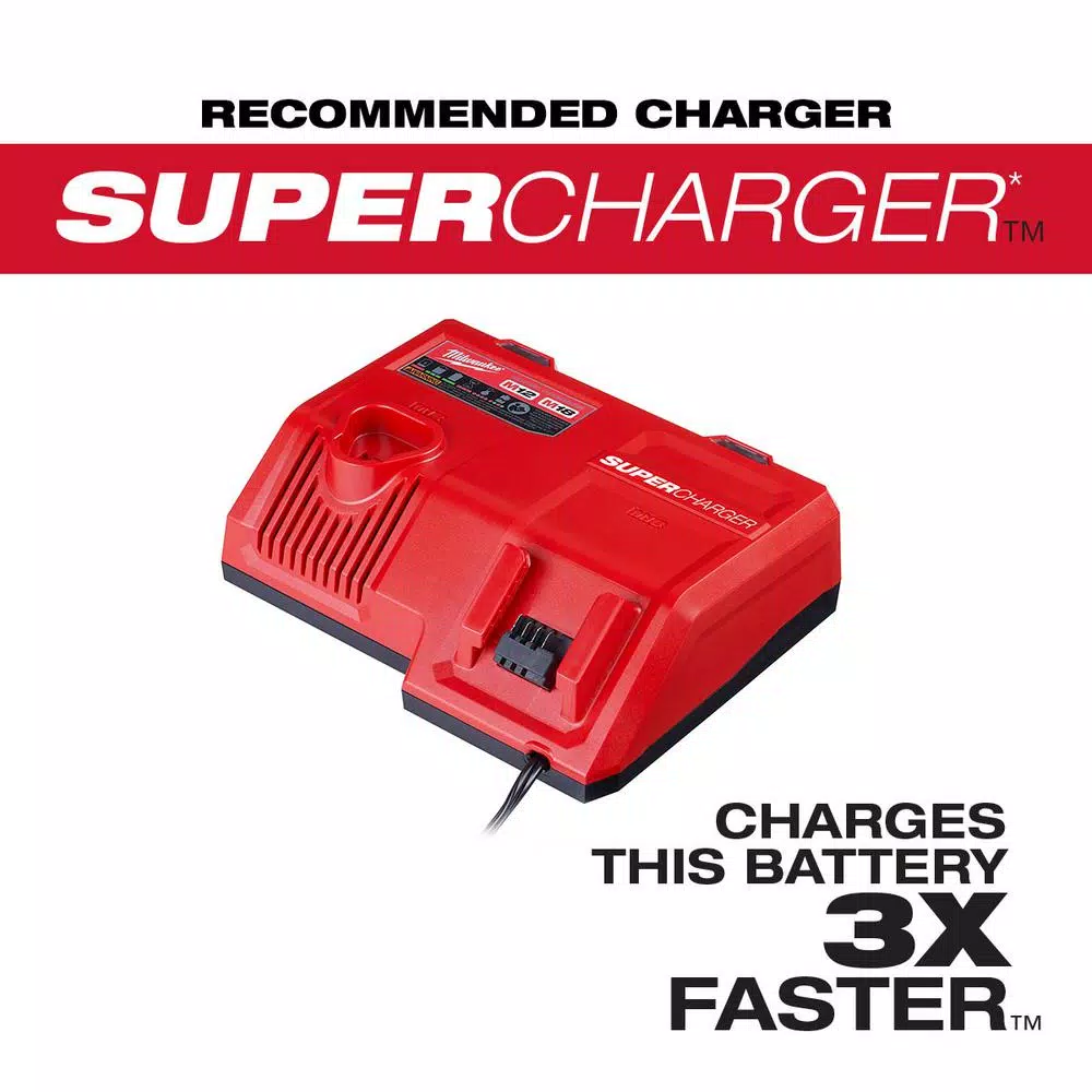 Power Tool Batteries Milwaukee M18 18-Volt Lithium-Ion HIGH OUTPUT XC 8.0 Ah Battery - Image 4