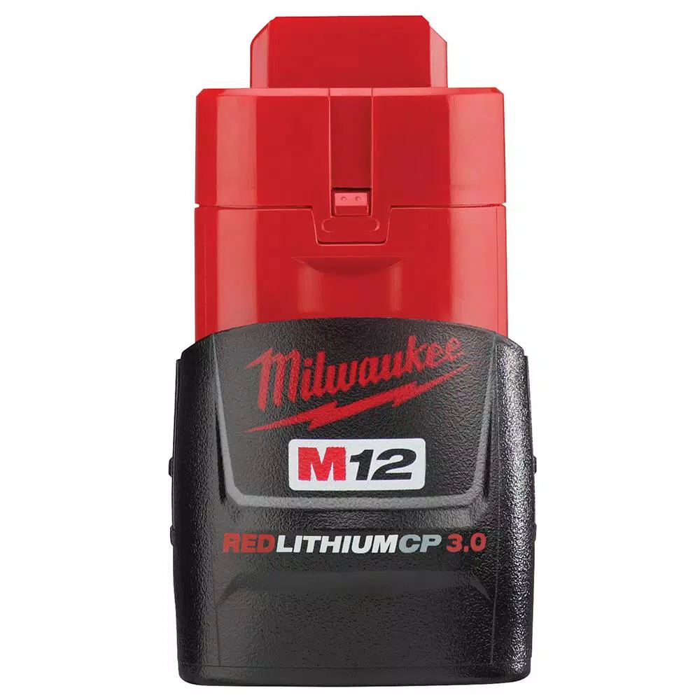 Power Tool Batteries Milwaukee M12 12-Volt Lithium-Ion Compact Battery Pack 3.0Ah (4-Pack)