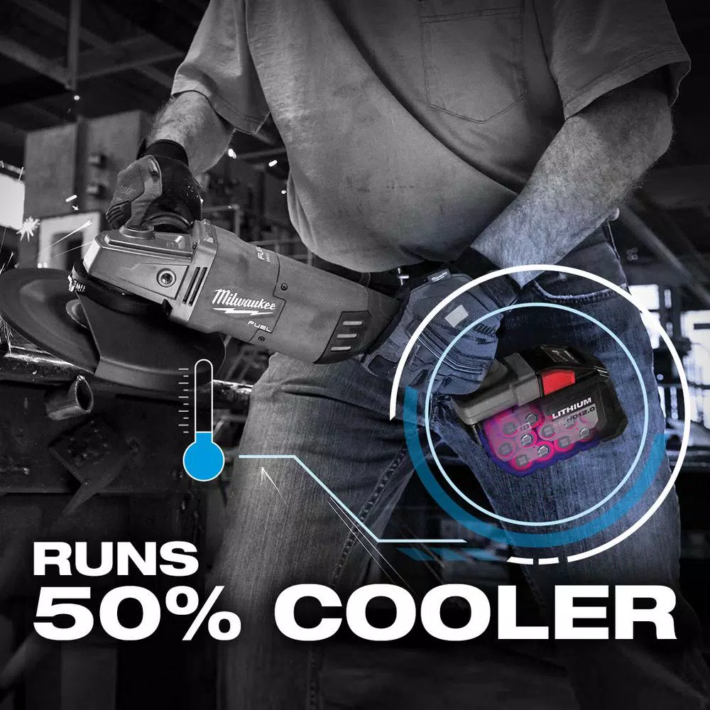 Power Tool Batteries Milwaukee M18 18-Volt Lithium-Ion High Output Battery Pack 12.0Ah And Rapid Charger Starter Kit - Image 5