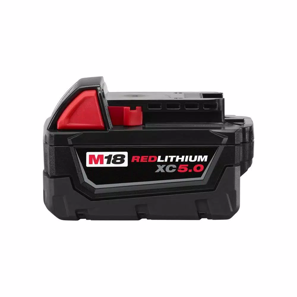 Power Tool Batteries Milwaukee M18 18-Volt Lithium-Ion XC Starter Kit With (1) 5.0Ah Battery And Charger - Image 6