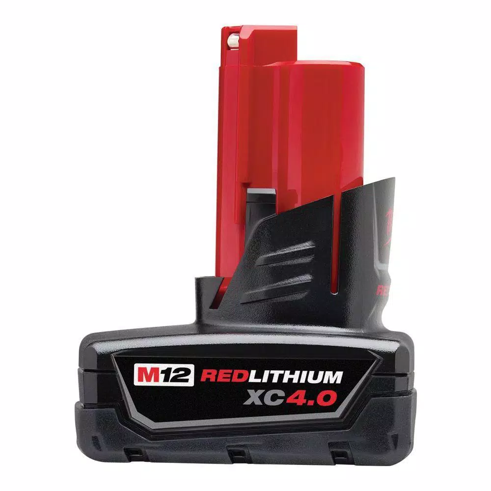 Power Tool Batteries Milwaukee M12 12-Volt Lithium-Ion Starter Kit With Two 4.0 Ah Battery Packs And Charger - Image 3