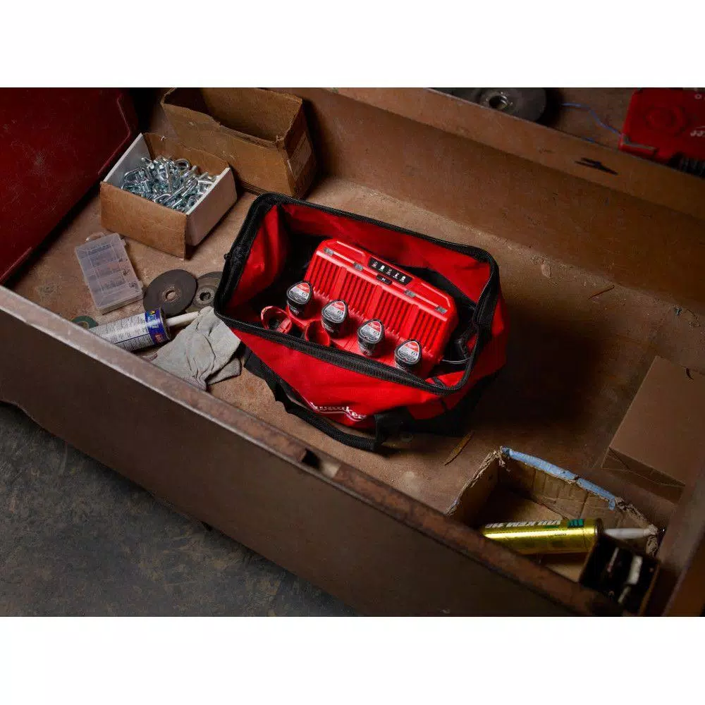 Power Tool Battery Chargers Milwaukee M12 12-Volt Lithium-Ion 4-Port Sequential Battery Charger - Image 13