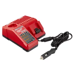 Power Tool Battery Chargers Milwaukee M12 And M18 12-Volt/18-Volt Lithium-Ion Multi-Voltage 12V DC Vehicle Battery Charger