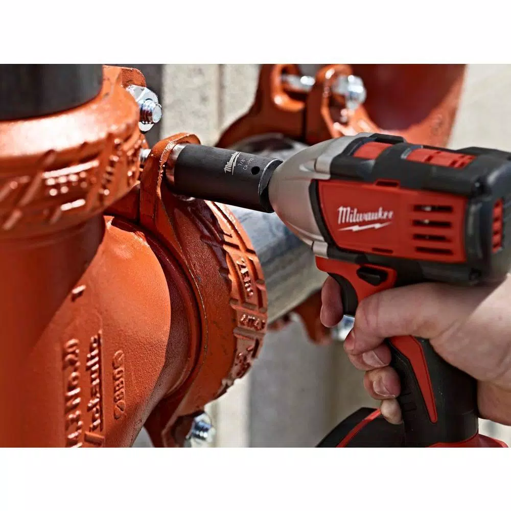 Drill Bits Milwaukee SHOCKWAVE Impact Duty Driver Steel Bit Set With Titanium Drill Bit Set And Deep Well Impact Socket Set (81-Piece) - Image 8