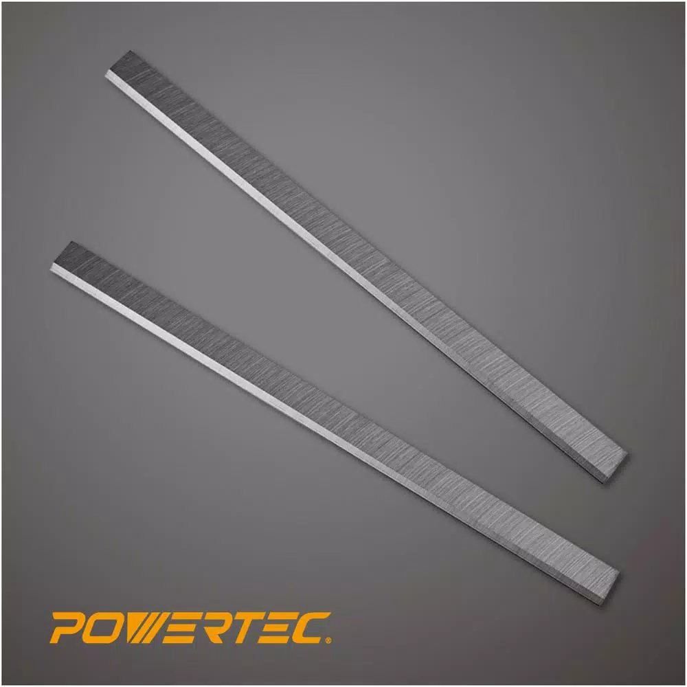 Woodworking Tool Accessories POWERTEC 12-1/2 In. High-Speed Steel Planer Knives For Craftsman 233780 (Set Of 2) - Image 4