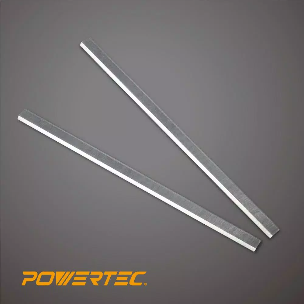 Woodworking Tool Accessories POWERTEC 12-1/2 In. High-Speed Steel Planer Knives For Craftsman 233780 (Set Of 2) - Image 4