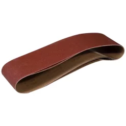 Abrasives POWERTEC 6 In. X 48 In. 60-Grit Aluminum Oxide Sanding Belt (3-Pack)