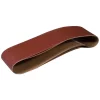 Abrasives POWERTEC 6 In. X 48 In.120-Grit Aluminum Oxide Sanding Belt (3-Pack)