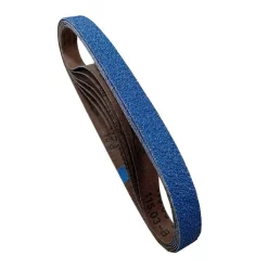 Abrasives POWERTEC 2 In. X 42 In. 120-Grit Metal Grinding Zirconia Sanding Belt (6-Pack)