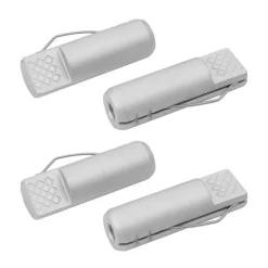 Specialty Power Tool Accessories POWERTEC 3/4 In. X 2-3/8 In. Aluminum Bench Dogs Spring Loaded Hold Down For Workbenches (4-Pack)