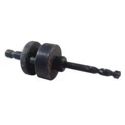 Drill Bits RemGrit 3/8 In. Hex Shank Mandrel With 3-1/4 In. X 1/4 In. Pilot Drill