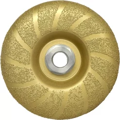 Abrasives RIDGID 4.5 In. V-Tech Multipurpose Grinding Wheel