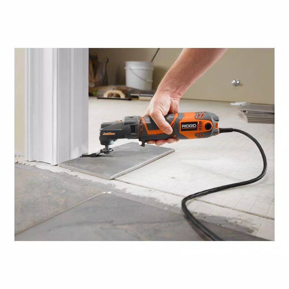 Oscillating Tool Attachments RIDGID JobMax 1-1/4 In. Multi-Purpose Steel Plunge Cut Blade - Image 3