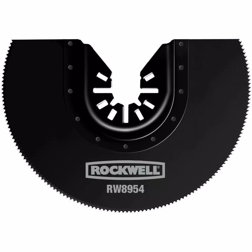 Oscillating Tool Attachments Rockwell 4 In. Extended Life Semicircle Saw Blade