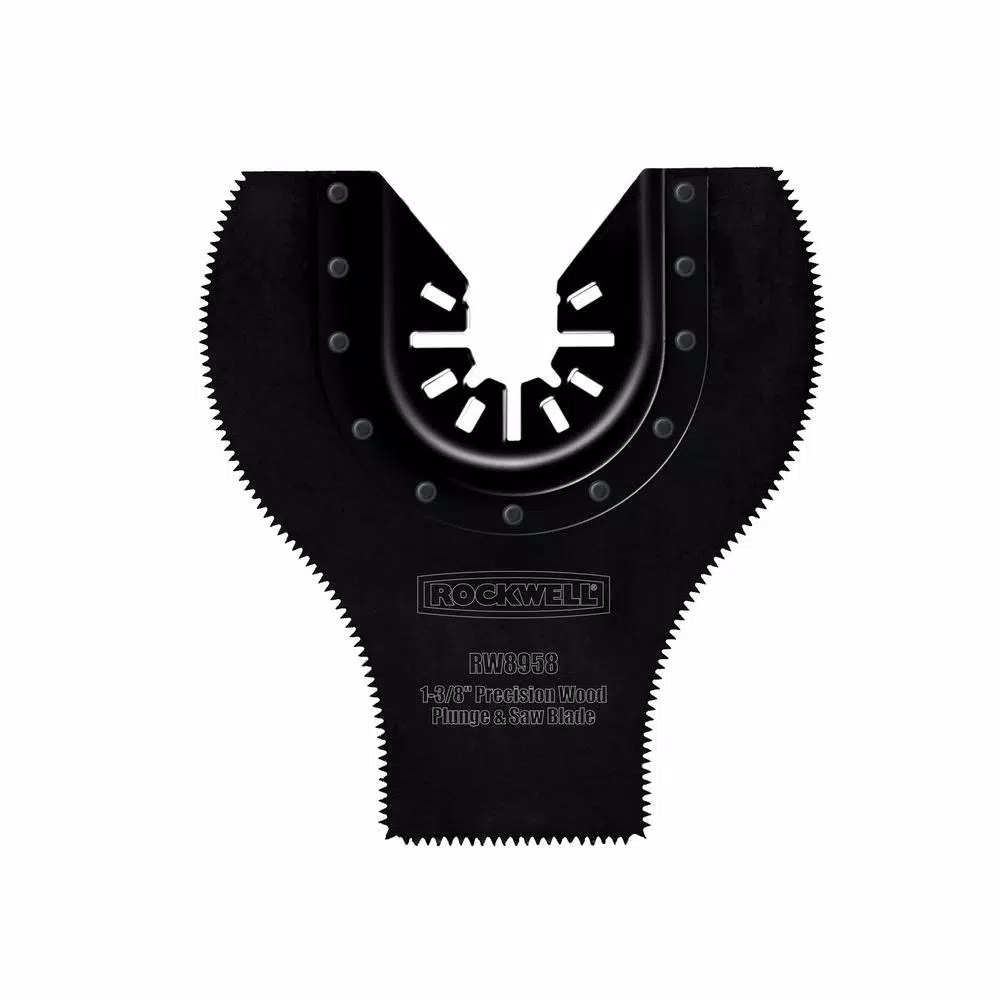 Oscillating Tool Attachments Rockwell 1-3/8 In. Standard Wood Plunge And Saw Blade