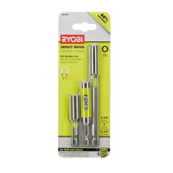 Drill Bits RYOBI Impact Rated Bit Holder Set (3-Piece)