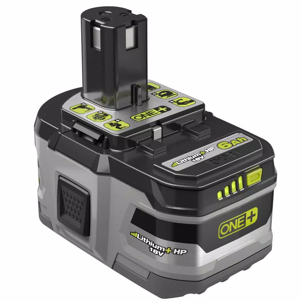 Power Tool Batteries RYOBI 18-Volt ONE+ Lithium-Ion 6.0 Ah LITHIUM+ HP High Capacity Battery - Image 6
