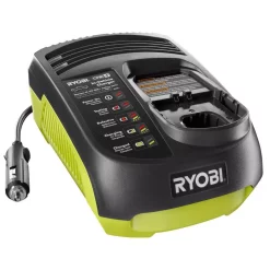 Power Tool Battery Chargers RYOBI 18-Volt ONE+ In-Vehicle Dual Chemistry Charger For Use With 12V DC Outlet