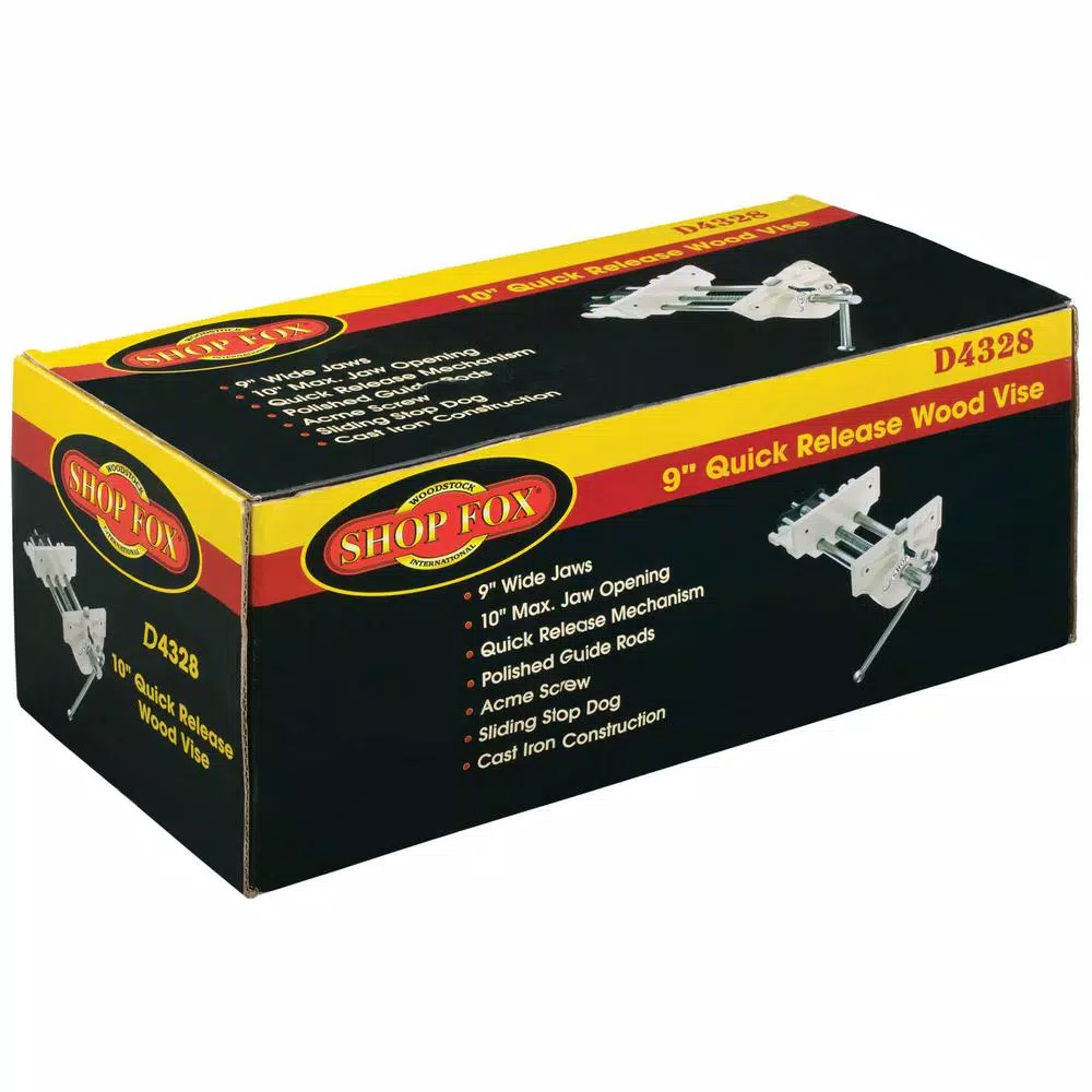 Specialty Power Tool Accessories Shop Fox 9 In. Quick Release Wood Vise - Image 2