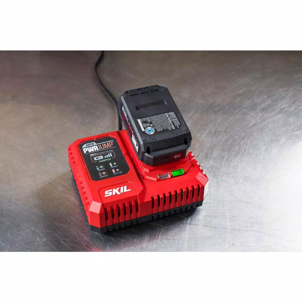 Power Tool Battery Chargers Skil PWRCore 20-Volt Auto PWRJump Charger - Image 2