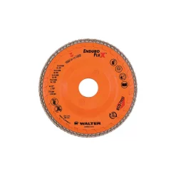 Abrasives WALTER SURFACE TECHNOLOGIES ENDURO-FLEX 4.5 In. X 7/8 In. Arbor GR80 The Longest Life Flap Disc (10-Pack)