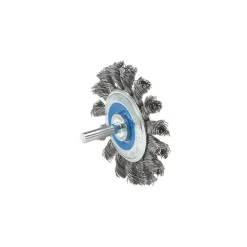 Abrasives WALTER SURFACE TECHNOLOGIES 2-3/4 In. Mounted Brush Knot-Twisted Wires