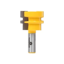 Woodworking Tool Accessories Yonico Reversible Glue Joint 1-1/4 In. L X 1/2 In. Shank Carbide Tipped Router Bit
