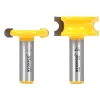 Woodworking Tool Accessories Yonico Canoe Joint 5/16 In. Bead 1/2 In. Shank Carbide Tipped Router Bit Set (2-Piece)